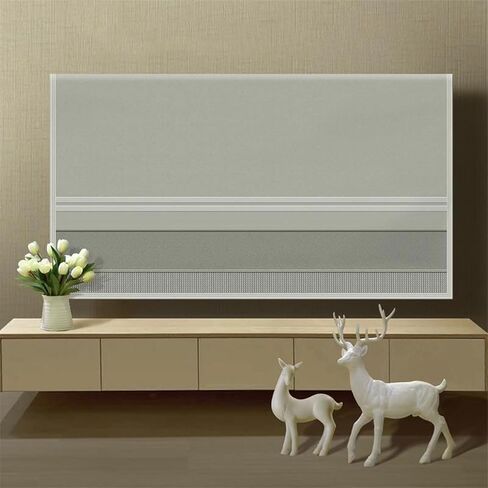 Elastic Force Television Hood TV Dust Cover Cloth 19-70 Inch Simple and Modern European Style(Size:80-83in(185x107cm),Color:B) in Saudi Arabia