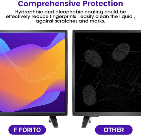 F FORITO 34 Inch 21:9 Anti Blue Light Matte Monitor Screen Protector, Anti Glare Computer Screen Protector for Eyes Compatible with All 34" Widescreen Monitors in Saudi Arabia