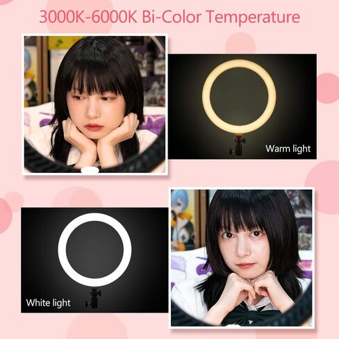 GODOX LR120 12 بوصة LED حلقة ضوء التصوير الفوتوغرافي ملء الضوء 3000K-6000K ثنائي اللون درجة الحرارة قابل للتعديل سطوع USB مدعوم مع حامل الهاتف للبث المباشر صورة شخصية ماكياج التصوير الفوتوغرافي in Saudi Arabia