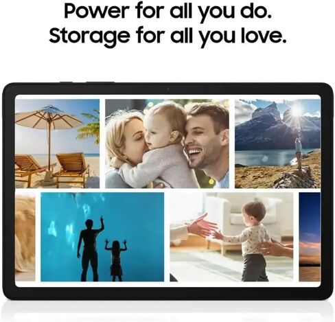 SAMSUNG Galaxy Tab A9+ Plus 11" 256GB Android Tablet, Big Screen, Quad Speakers, Upgraded Chipset, Multi Window Display, Slim, Light, Durable, Kids Friendly Design, US Version, 2024, Graphite in Kuwait