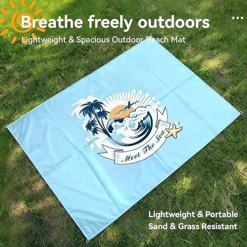 100 * 140cm Picnic mat, Lightweight Waterproof Floor mat, mini Folding Beach mat, Outdoor Camping Moisture-Proof mat in Saudi Arabia