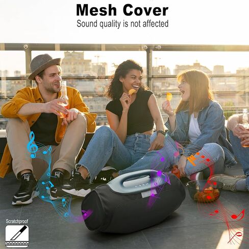 غطاء مكبر صوت TXEsign لـ JBL Boombox 4، غطاء حماية شبكي منزلق لمكبر الصوت ملحقات لـ Boombox 4 in Kuwait