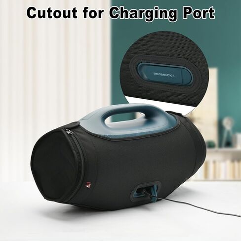 غطاء مكبر صوت TXEsign لـ JBL Boombox 4، غطاء حماية شبكي منزلق لمكبر الصوت ملحقات لـ Boombox 4 in Kuwait