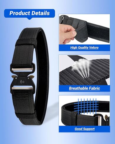 8 in 1 Police Tactical Belt Security Guard Belt Versatile Military Utility Belt Modular Equipment System Molded Duty Belt Set for Law Enforcement in Saudi Arabia