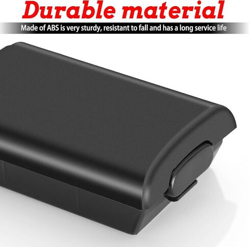 غطاء حزمة البطارية لجهاز Xboxes 360، 4 قطع غطاء حزمة البطارية البديلة لوحدة التحكم اللاسلكية Microsoft Xboxes 360 - أسود in Kuwait