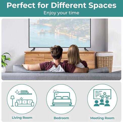 أرجل حامل تلفزيون Yaotieci فقط من أجل Vizio V505-H9، وليس للآخرين، لاستبدال أرجل تلفزيون Vizio مع مجموعة مسامير، سهلة التركيب in Saudi Arabia