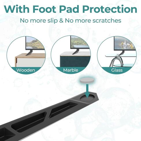 Yaotieci TV Legs Only for Vizio TV Stand V505-G9, Not for Other TV Model, for Vizio TV Feet Replacement wr Screws & Instructions in Saudi Arabia