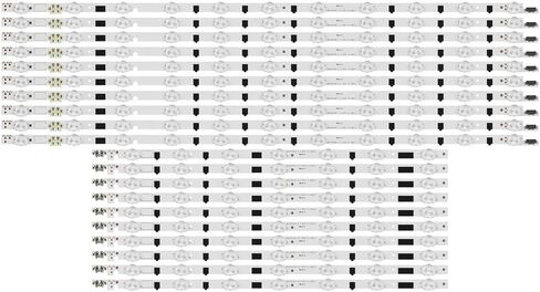 LED Backlight Strip(20) Fit for Samsung UA55F6400 UE55F6320 UA55F6300 UN55F6400AF UE55F6800 UE55F5000 UE55F5030 UE55F6640 UE55F6640 in Saudi Arabia