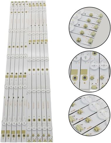 استبدال الضوء الخلفي LED لـ HISENSE 55H6607 LED55M5000U LED55EC270W LED55EC320A لاستبدال Sharp LC-55P6000U LC-55P6000B لاستبدال Insignia NS-55D420NA18 in Saudi Arabia