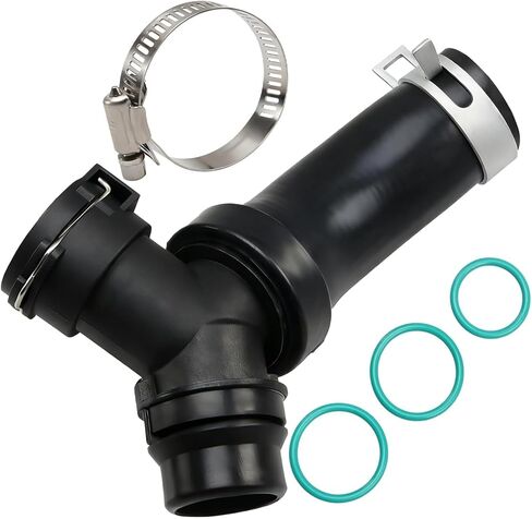 Engine Heater Hose T-Connector Pipe with Engine Radiator Coolant Hose O-Ring Seal Set Compatible with Ford F-150 Mustang Lincoln Mark Replace # DR3Z-8566-A in Saudi Arabia