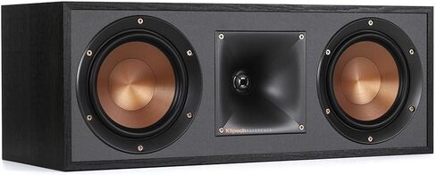 Klipsch Reference Premiere RP-500M II Bookshelf Speaker Pair in Ebony R-52C Powerful Detailed Center Channel Home Speaker Set of 1 Black Bundle in Saudi Arabia