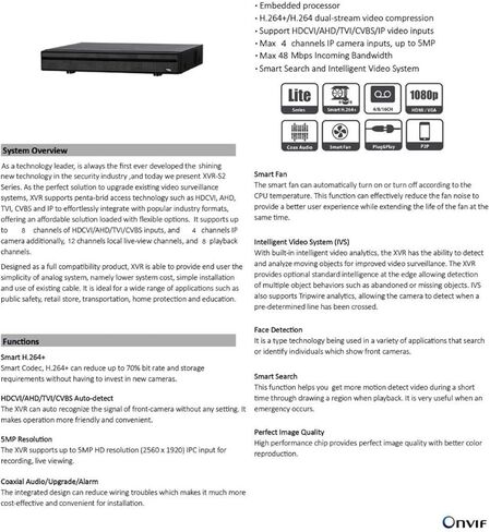 DahuaOEM 12CH Intelligent AI DVR NVR CVI/TVI/AHD/CVBS/IP, TripWire Intrusion Missing Object Face Detection, 8 Channel Security DVR and 4 Channel Dildo Security NVR IP Camera P2P in Saudi Arabia