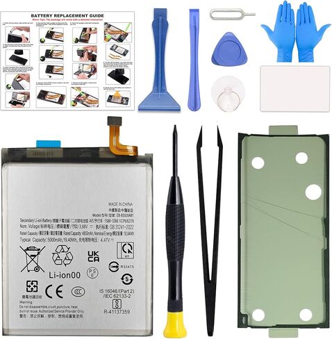 GREEN FUSION Compatible with Galaxy A15 5G New 0 Cycled Li-ion Replacement Battery Kit EB-BA156ABY, Includes Repair Tools and Instruction Manual in Saudi Arabia