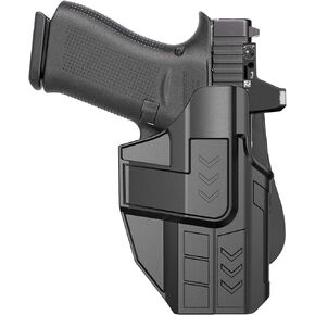 G43X MOS الحافظة لغلوك 43X MOS، غلوك 48 MOS، غلوك 43X، غلوك 43، غلوك 48، حزام الخصر الخارجي G43 الحافظة، حافظات بندقية تكتيكية OWB قابلة للتعديل، إطلاق سريع - اليد اليمنى in Kuwait