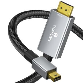 كابل Mini DisplayPort إلى HDMI بطول 6 أقدام، 4K 60 هرتز Thunderbolt إلى كابل HDMI، Mini DP إلى HDMI لجهاز MacBook Air/Pro، Mac iMac/Pro، Surface Pro/Dock، شاشة، جهاز عرض in Kuwait