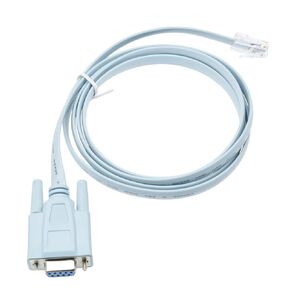 كابل وحدة التحكم USpB RJ45 Cat5 إيثرنت إلى Rs232 DB9 COM منفذ تسلسلي أنثى الموجهات شبكة محول طول الكابل 1.5 متر لاستبدال OEM الجديد 2026 عالي لمكونات إلكترونية موثوقة in Kuwait