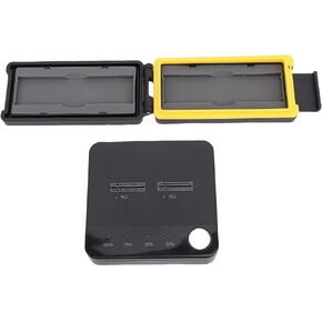 Universal M.2 SSD Cloner Dual Bay 20 جيجابت في الثانية | استنساخ NVMe دون اتصال بدون جهاز كمبيوتر، جميع أحجام M.2 مدعومة، يعمل بمنفذ USB C بدون أدوات، تبريد محسن، لمحترفي تكنولوجيا المعلومات، والمصورين in Saudi Arabia