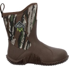 MUCK The Original Boot Company Big Kid's Camo Hale Boot, Mid-Calf, 9" Realtree Shaft, Waterproof, MBC9BY90 (Brown, US Footwear Size System, Big Kid, Numeric, Medium, 1) in Saudi Arabia