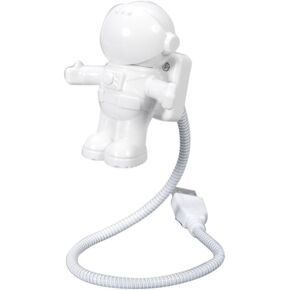 New Funny Creative Spaceman Astronaut LED Flexible Adjustable USB Bedroom Night Light for Laptop PC Notebook in Kuwait