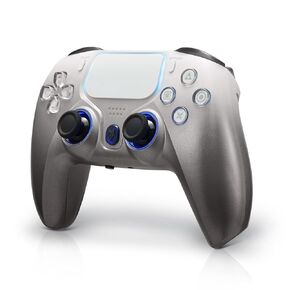 NBCP لوحدة التحكم اللاسلكية PS4 ، متوافقة مع PS4/PS3/PC/IOS/Android ، جيروسكوب ستة محاور ، الاهتزاز المزدوج ، بطارية 1200 مللي أمبير ، مشغلات تأثير القاعة المزدوجة ، لوحة اللمس ، وظيفة توربو in Kuwait