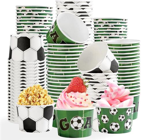 120 Pcs Christmas Blue Ice Cream Cups 12 oz Disposable Snowflake Snowman Elk Gift Paper Dessert Snack Bowls Winter Food Yogurt Containers for Hot or Cold Food Soup Candies Xmas Holiday Party Supplies in Saudi Arabia