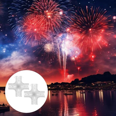 50 Pcs Fireworks Fuse Link Bulk Firework Connectors Junction Splitters for Cannon Fuse in Saudi Arabia