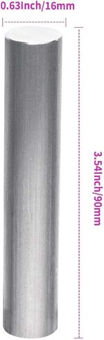 20-Pack 99% Pure Magnesium Fire Starter Rods (3.5x0.63 Inch) Compatible with Camping Survival & Outdoor Emergencies in Kuwait