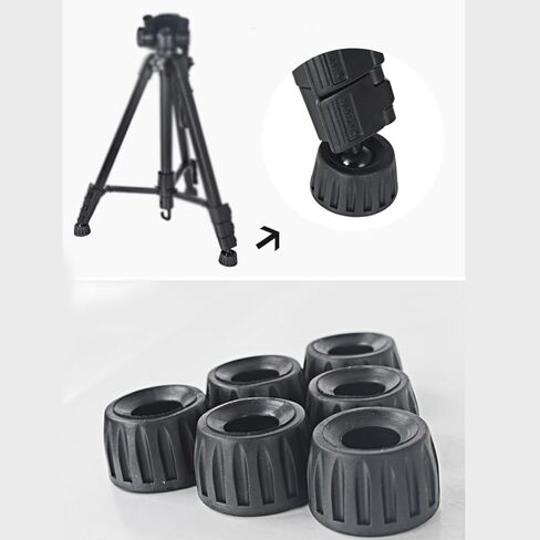 Antislip Rubber Camera Tripods Feet for 33mm 37mm Enhanceds Grip and Stability in Outdoor Photography Camera Tripods Feet in Saudi Arabia