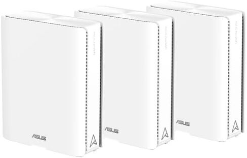 ASUS ASUS - ZenWiFi BE30000 WiFi 7 راوتر شبكي رباعي النطاق (3 عبوات) - أبيض (متجدد) in Saudi Arabia