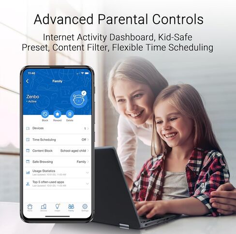 ASUS ZenWiFi BT8 (3 حزم) شبكة WiFi 7 ثلاثية الموجات، 14 جيجابت في الثانية، 8850 قدم مربع، منافذ مزدوجة 2.5 جيجا، معرفات SSID للمنزل الذكي، توصيل الهاتف المحمول 4G و5G (متجدد) in Saudi Arabia