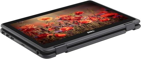 كمبيوتر محمول Dell Chromebook 2 في 1 11 3100، كمبيوتر محمول بشاشة لمس، Intel Celeron N4000، ذاكرة وصول عشوائي 4 جيجابايت، 32 جيجابايت eMMC، لوحة مفاتيح يابانية، نوع C، نظام تشغيل Chrome (متجدد) in Kuwait