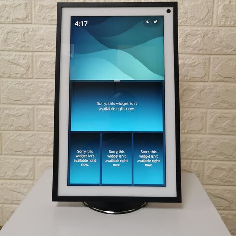 حامل ATOPCAENRT مصنوع من أجل Amazon Echo Show 15 قابل للإمالة والدوران - تصميم ألومنيوم ممتاز، شاشة عرض قابلة للتعديل وقابلة للدوران 360 درجة لاتجاهات الصور والمناظر الطبيعية باللون الأسود in Saudi Arabia