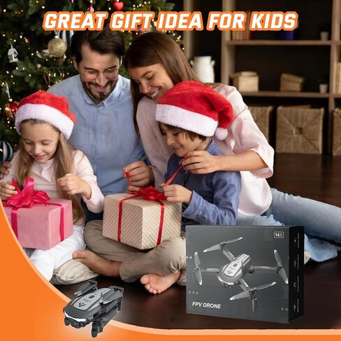 Drone with Camera for Kids Adults, Mini Foldable FPV Drones Remote Control Helicopter, RC Quadcopter with 1080P Live Video Camera, Gestures Selfie, One Key Start,2 Batteries, Toys/Gifts for Boys Girls in Saudi Arabia