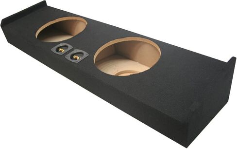 American Sound Connection Bundle Compatible with Ford F-150 Super Crew Truck 2009-2015 Kicker Comp C12 Dual 12" Sub Box Enclosure - Final 2 Ohm in Saudi Arabia