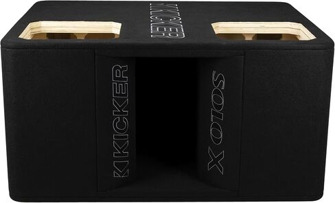 حاوية KICKER 49DUL7X12 مزدوجة مقاس 12 بوصة SoloX L7X غير محملة in Kuwait
