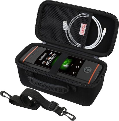 BOVKE Carrying Case for Bushnell Golf Wingman HD GPS Speaker, Orange in Saudi Arabia