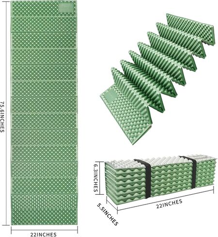 Camping and Backpacking Foam Sleeping Pad in Saudi Arabia
