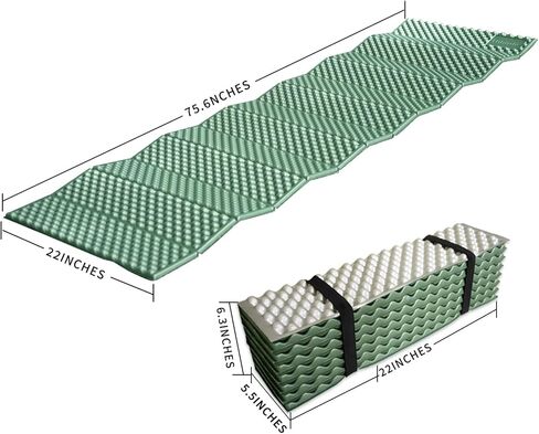 Camping and Backpacking Foam Sleeping Pad in Saudi Arabia