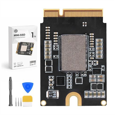 SlimQ 1 تيرابايت SSD لجهاز Mac mini M4 - مجموعة ترقية متوافقة مع محرك استبدال Macmini الداخلي M.2 SSD، ترقية تخزين عالية السرعة 1 تيرابايت in Saudi Arabia