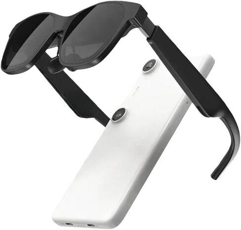 نظارات Air 2 Pro الذكية AR مع Beam Pro الإصدار العالمي HD 130 بوصة شاشة عملاقة فضائية خاصة محمولة 1080 بكسل (8G 256G) in Kuwait