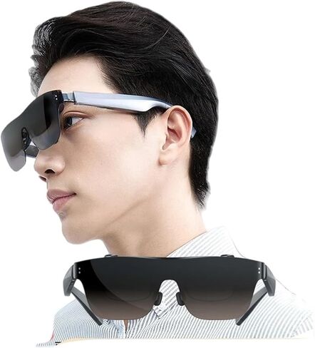 Compatible for Meizu StarV View AR Smart Glasses 188" Giant Screen Micro OLED 120Hz 600° Myopia Private Cinema Gaming for Phone PC Switch PS5 in Saudi Arabia