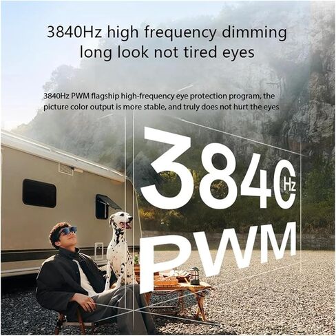 2025 Air 3S Pro - Smart AR Glasses HD Movie Viewing 3D 135-inch Screen 1200 Nits High Brightness(Standard) in Saudi Arabia