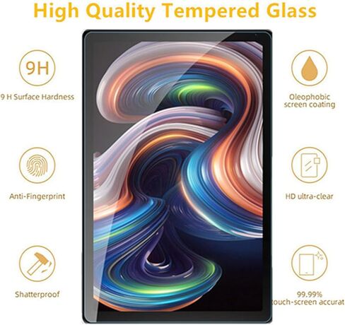 2 Pack Screen Protector for Evermyth Tablet 10 Inch, Tempered Glass Film Guard for Everyuth 10 inch KB1001/KB1004/KB1001L/KB1004L Tablets in Saudi Arabia