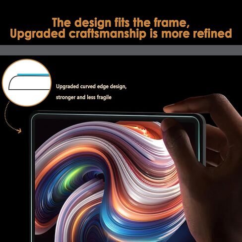 2-Pack Screen Protector Compatible with Evermyth Tablet 10 Inch Android 15 OS GMS Certified Tablets PC 2025, Tempered Glass [HD Clarity] [9 Hardness] [Anti-Scratch] [Easy Installation] [9.6" x 5.75", 244mm x 146mm] in Saudi Arabia