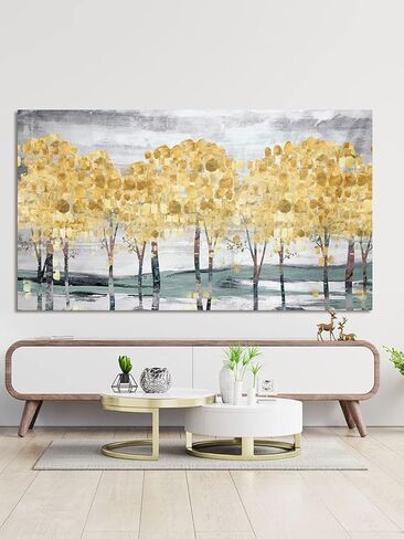 Generic Golden Forest/Sunny Landscape Dust / TV Cover 32/37IN Sunblock TV Cloth/computer Cover Desktop/wall Hanging/curved Screen/cover, Bedroom/Home Decoration(Size:85/86IN,Color:B) in Saudi Arabia