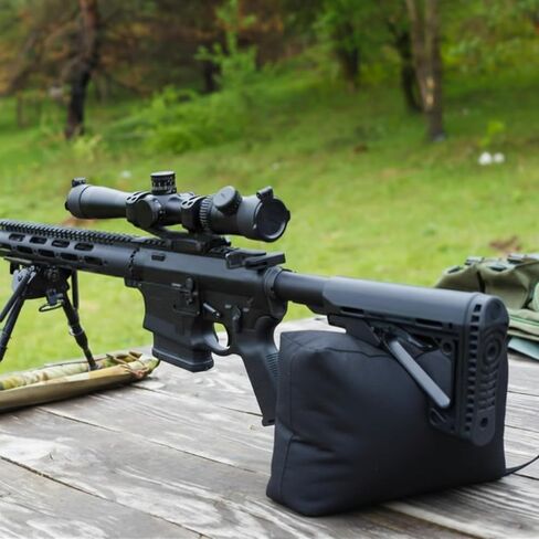 4pcs 900D Oxford Outdoor Shooting Rest Bags Fishing Weighted Sandbag Rest Front & Rear Support SandBag 900 Denier Polyester Durable Construction and for Outdoor, Range, Sight-in, Shooting and Hunting in Kuwait