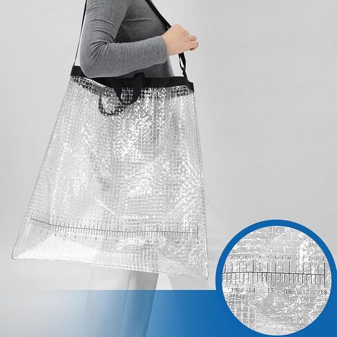 وزن الصيد في حقيبة كبيرة الحجم 24 × 24 بوصة حقائب صيد حية شديدة التحمل حاوية نقل صيد محمولة لصيد السمك كيس مقاوم للماء ومضاد للتسرب in Kuwait