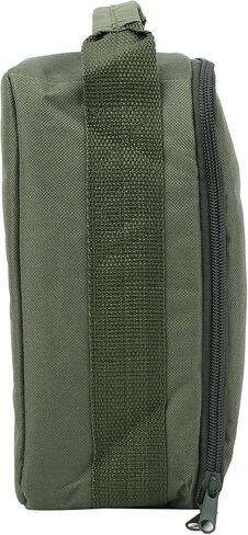 Fishing Reel Gear Storage Bag Organizer Portable Bait Tackle Wallet Zipper Case 4-Layer Green Army in Saudi Arabia