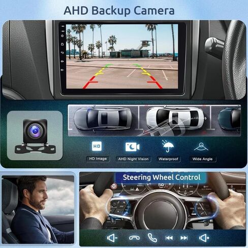 2+64G Car Stereo Radio for Ford F150 1997-2004 Double Din Stereo with Backup Camera Bluetooth Head Unit F-150 Android 14 with Wireless Carplay & Android Auto GPS Bluetooth WiFi FM RDS SWC in Saudi Arabia