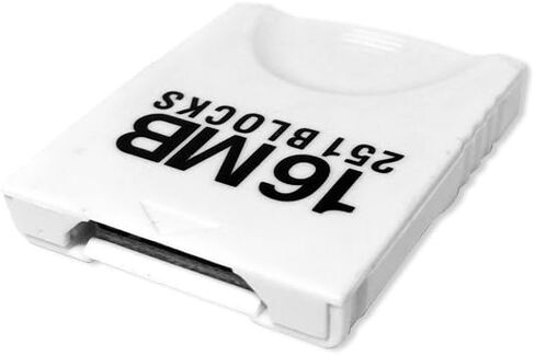 Old Skool 16MB Memory Card with 251 Blocks Compatible with Gamecube and comaptible with Wii in Saudi Arabia